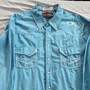 Rock & Roll Cowboy - pearl-snap - long-sleeve shirt - XXL